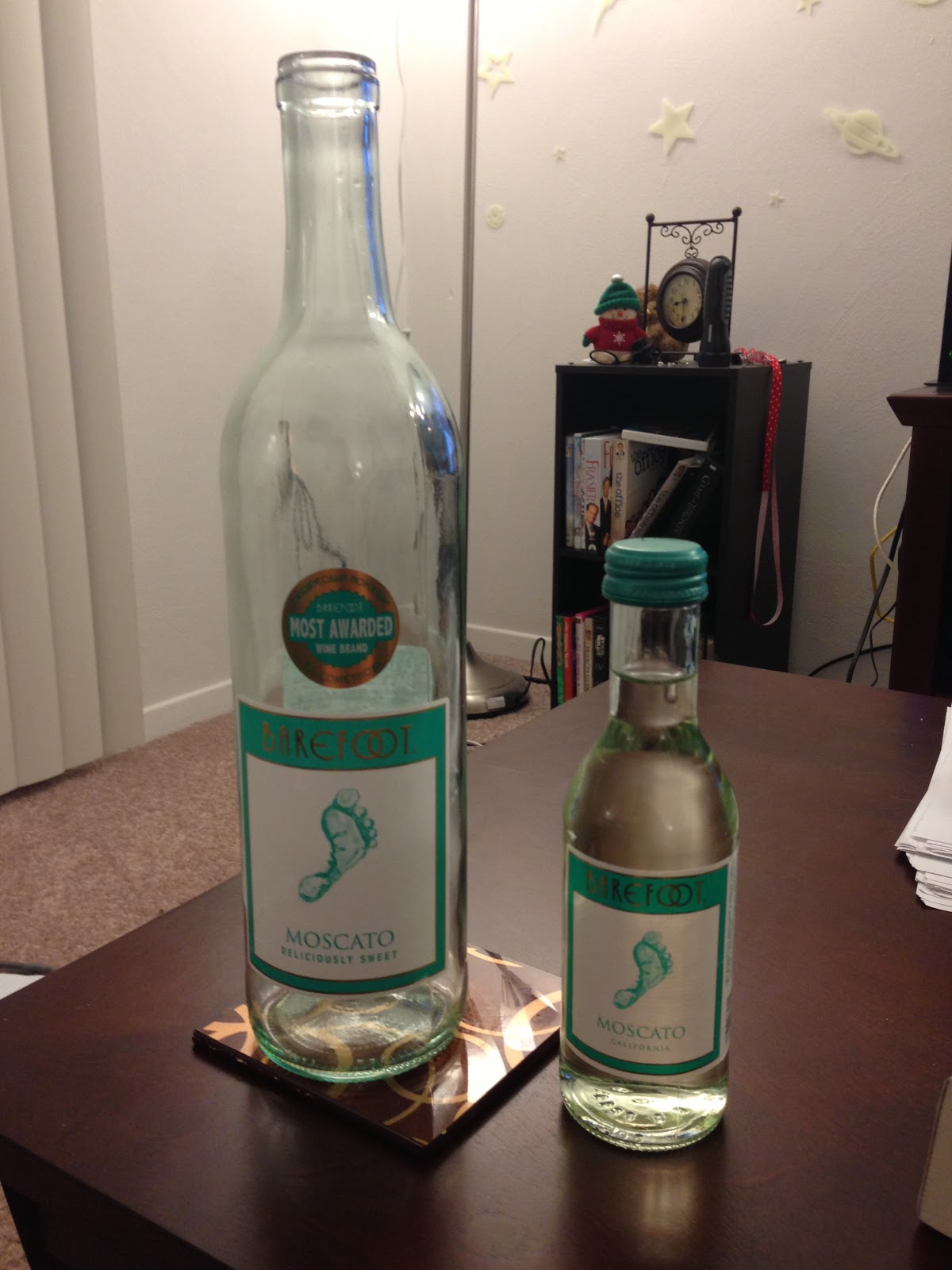 Kelly's Wine Blog Tasting Barefoot Moscato