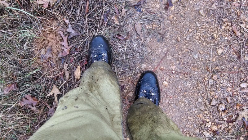 Wet hunting boots