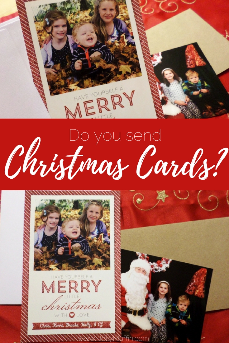 Do You Send Christmas Cards? Holly Muffin
