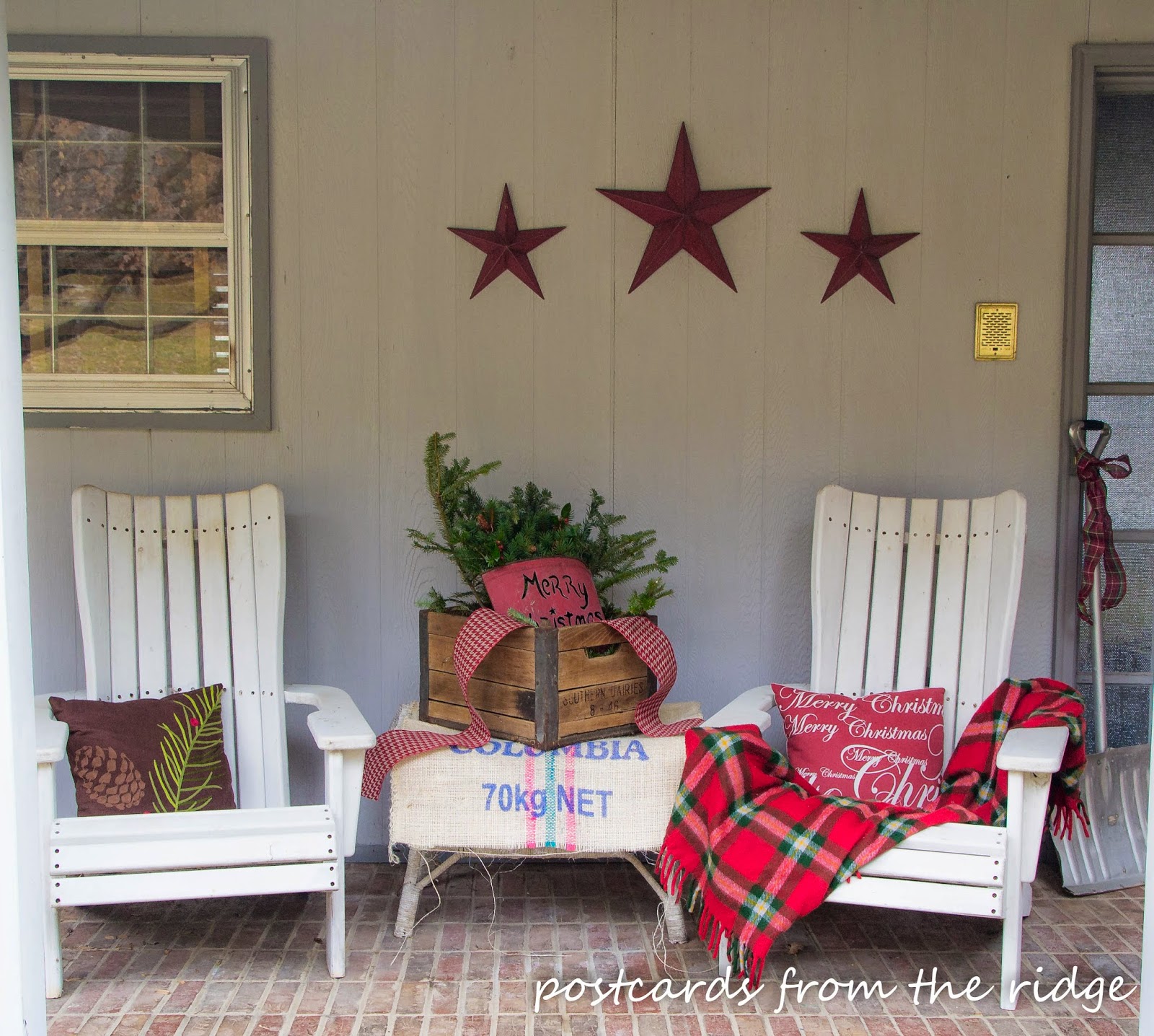 the adirondack chairs were made by my brother in law a few years ago and the pillows get changed out seasonally its actually been warm enough recently to - Decorating Adirondack Chairs For Christmas the adirondack chairs were made by my brother in law a few years ago and the pillows get changed out seasonally its actually been warm enough recently to - Decorating Adirondack Chairs For Christmas