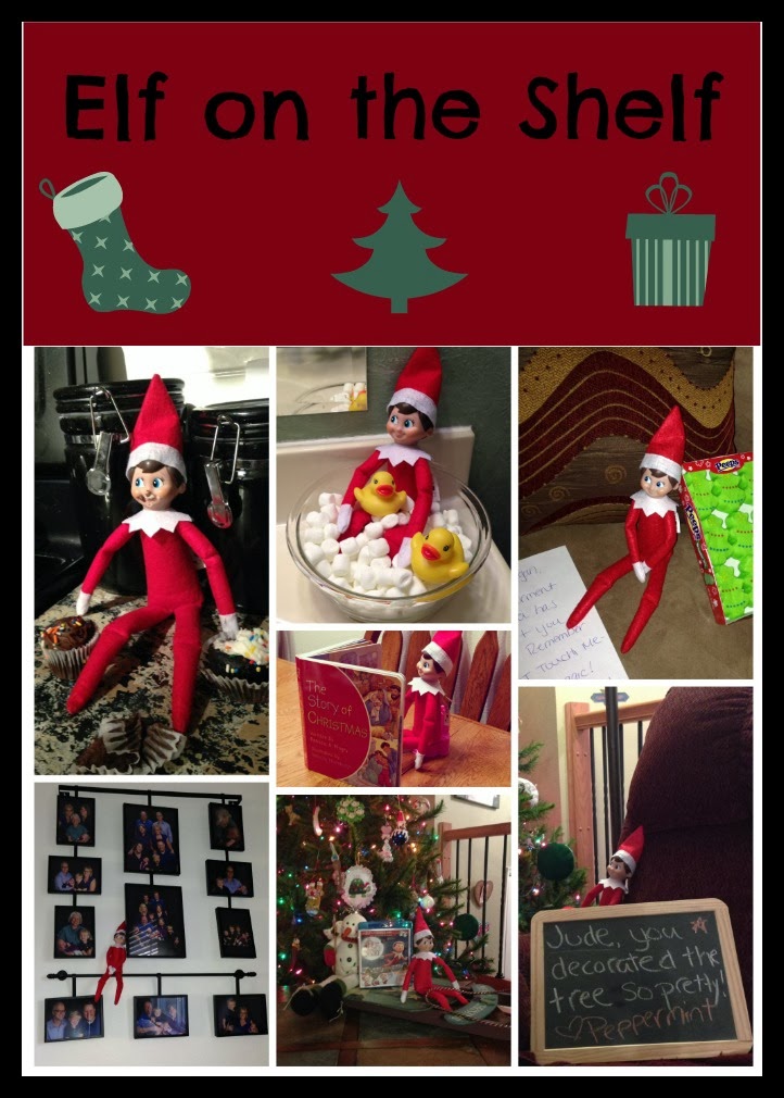 Our Elf on the Shelf: Week 1 - Building Our Story