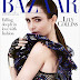 Lily Collins en la portada de la revista Harper Bazaar de  Australia
