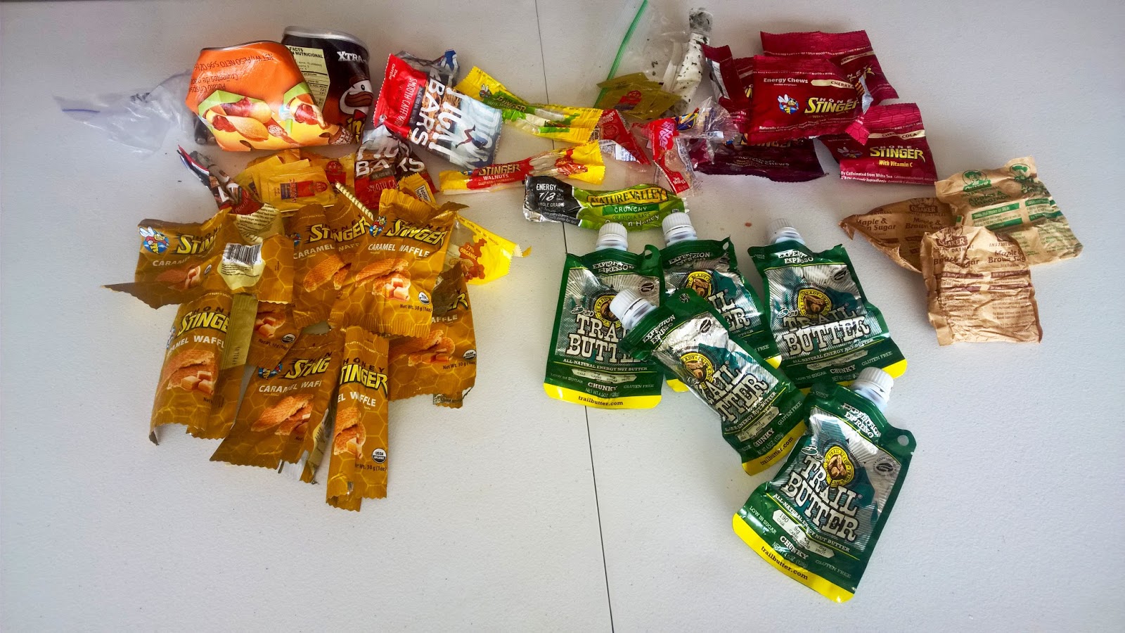 UltraPedestrian Mount Rainier Infinity Loop Caloric Burn Versus Intake