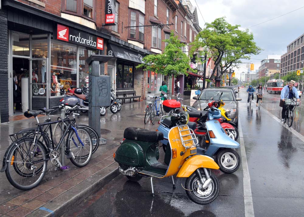Toronto Grand Prix Tourist A Toronto Blog HondaMotoretta Scooter