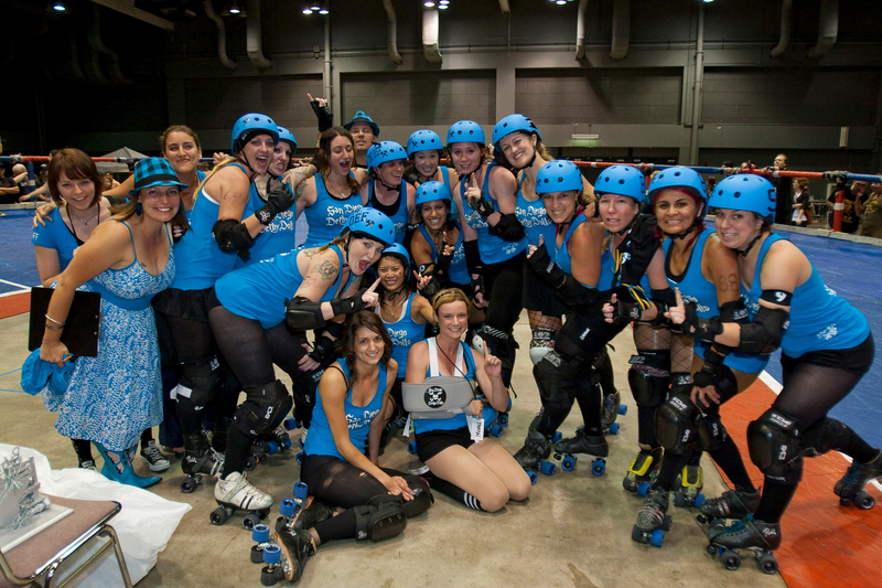 S1 Lifer Helmets / Roller Derby San Diego Derby Dolls All Star Team