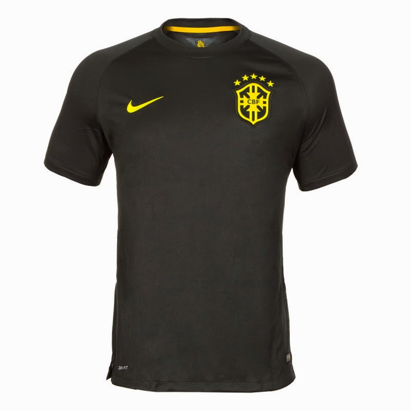 Futebol e Camisas: Camisa 3 Brasil 2014