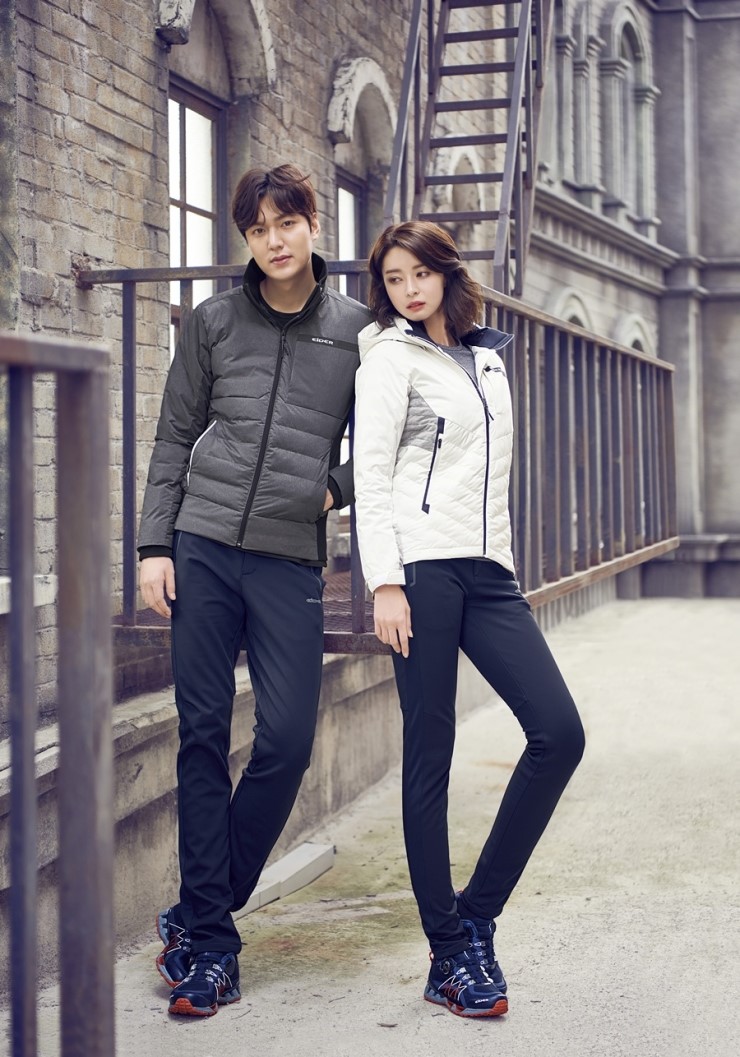 Lee Min Ho and 'HELLO VENUS' Kwon Na Ra for Eider Fall/Winter 201...