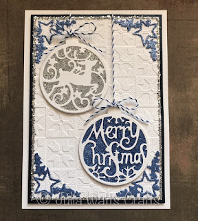 Image result for Creative Expressions Paper Cuts merry christmas bauble