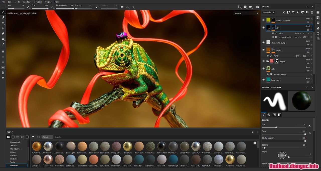 substance designer cloud