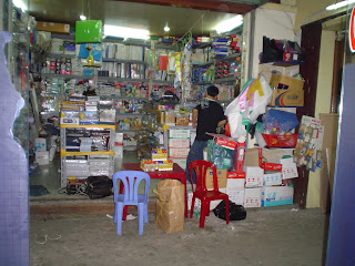 Purchasing clothing Ben Thanh Market. Ho Chi Minh. Vietnam