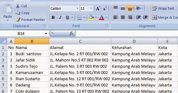 Cara Membuat Mail Merge di Word 2007 - 2010 ~ GORESAN 