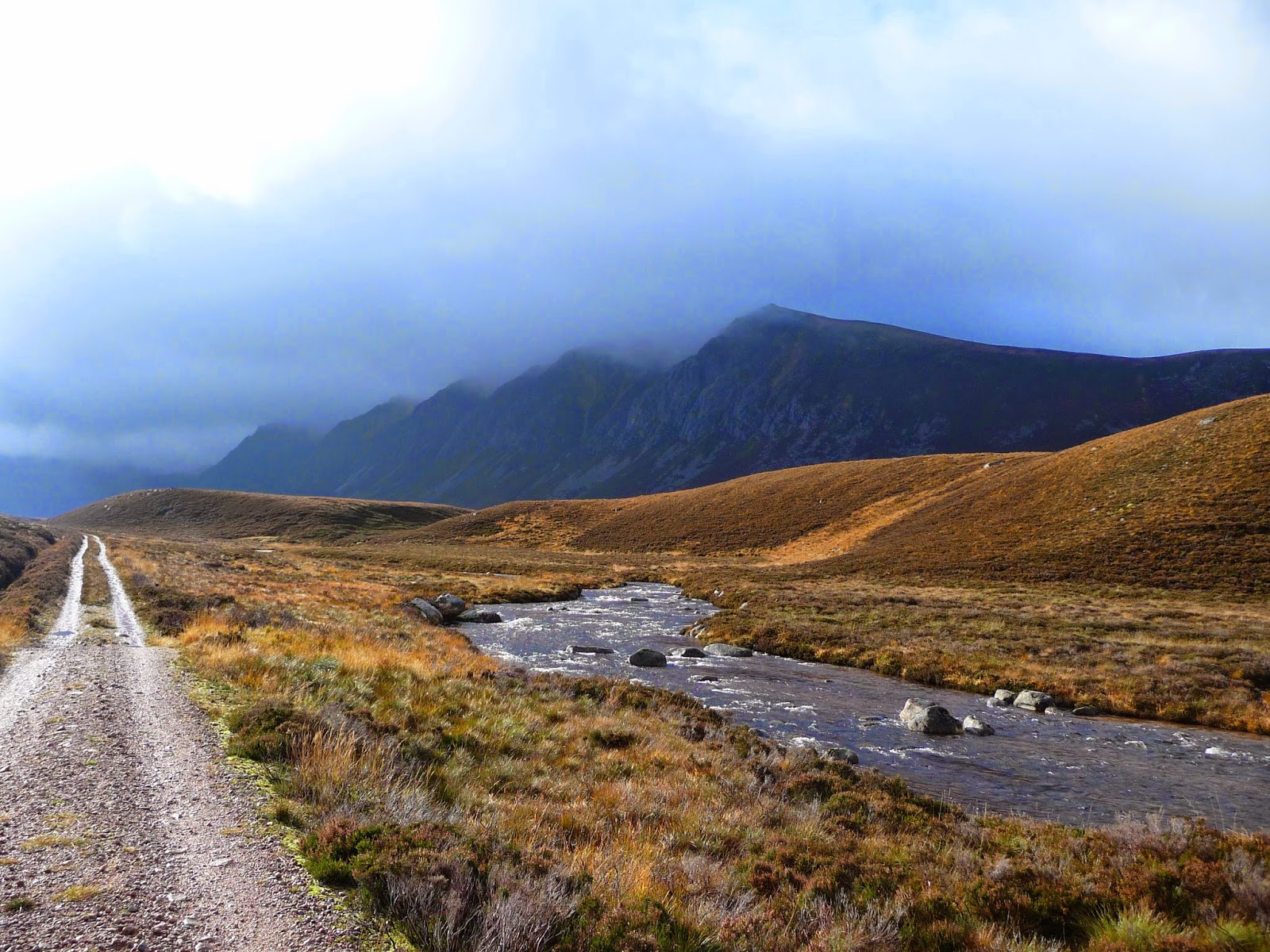 TARMACHAN MOUNTAINEERING COLDER, WINDIER & ONLY A BIT SNOWY ON BRAERIACH