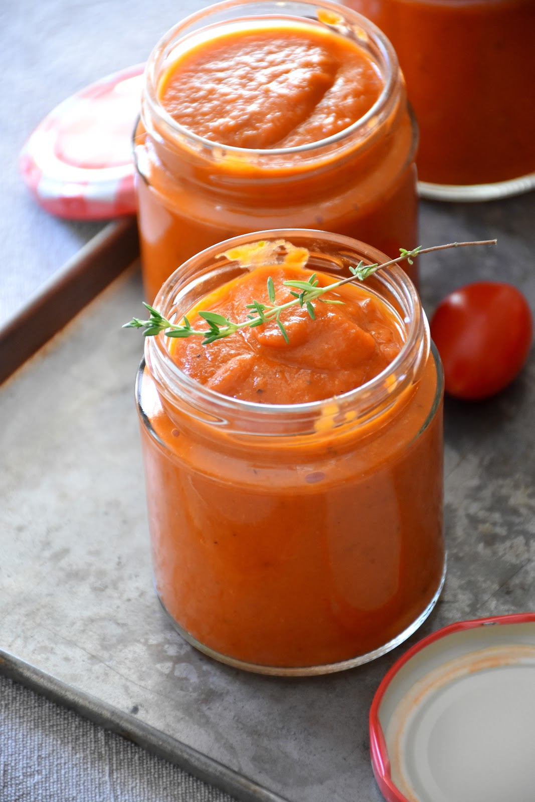 Salsa de tomates asados — Chez Silvia