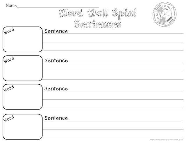 Word Spacing Worksheet Work On