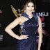 Beautiful Girl Urvashi Rautela At Sansui Colors Stardust Awards In Blue Dress