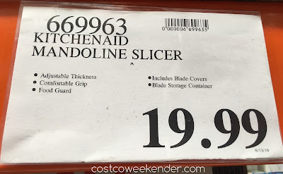 Deal for the KitchenAid Mandoline Slicer Set at Costco