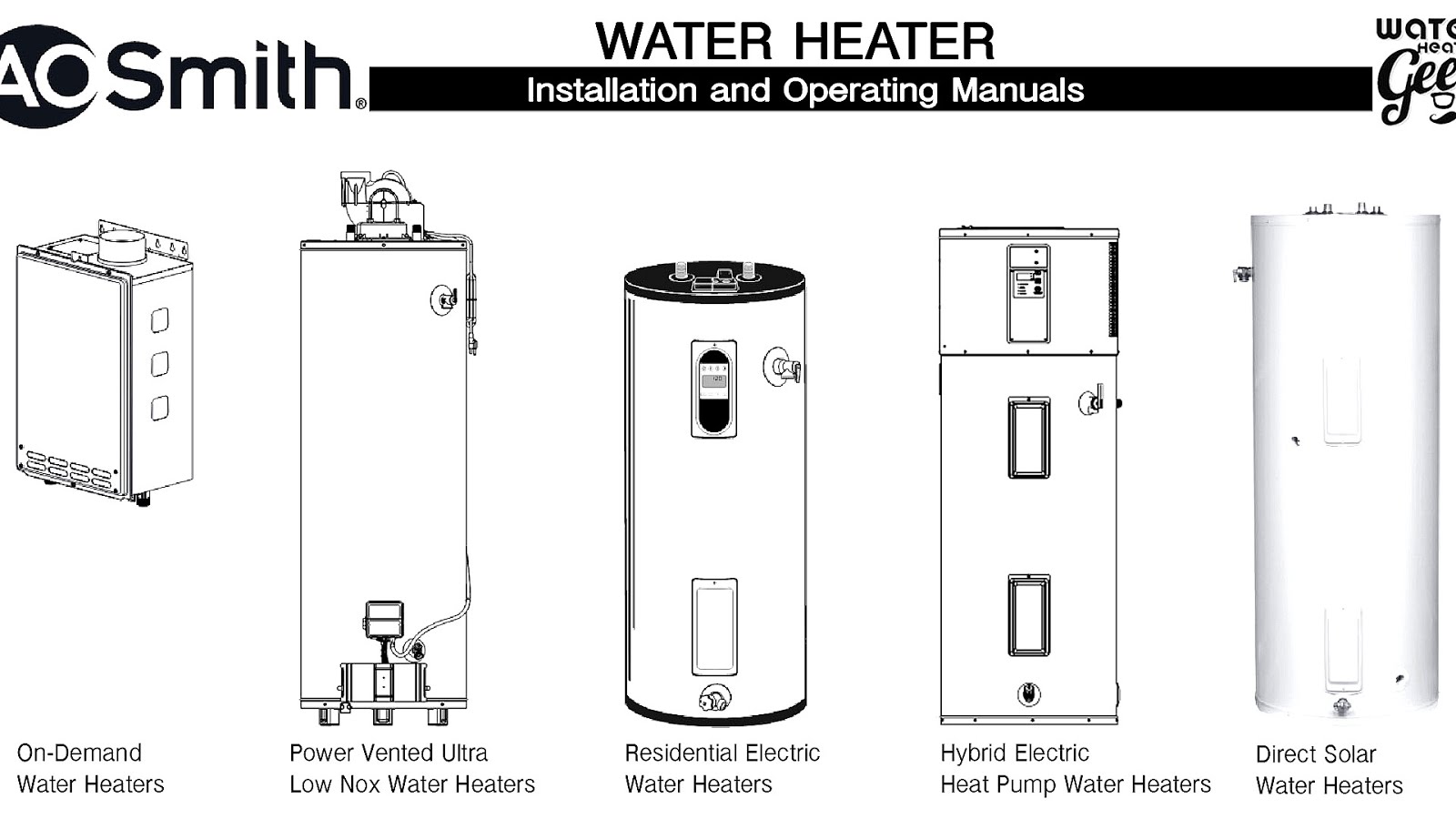 Bradford White Electric Water Heater Manual - White Choices