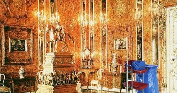 Der Postillon: Legendäres Bernsteinzimmer in Keller von Hypo Real ...