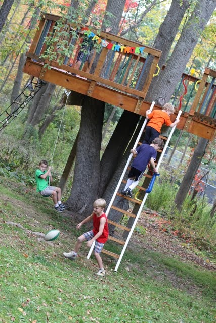 casas en árbol hechas a mano