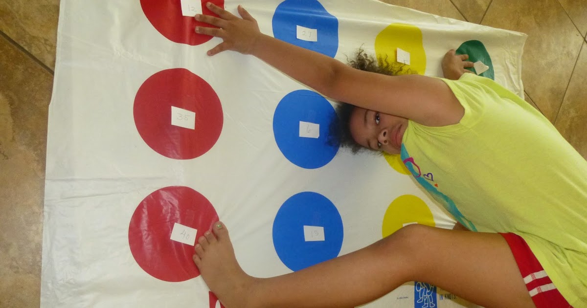 Homeschool Ideas Unlimited: TWISTER MATH GAME