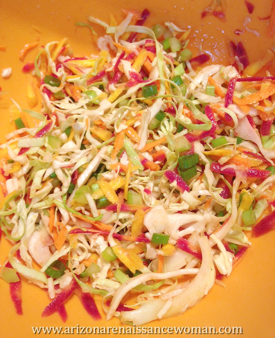 Arizona Renaissance Woman 64. Buffalo Turkey Tacos with Cabbage
