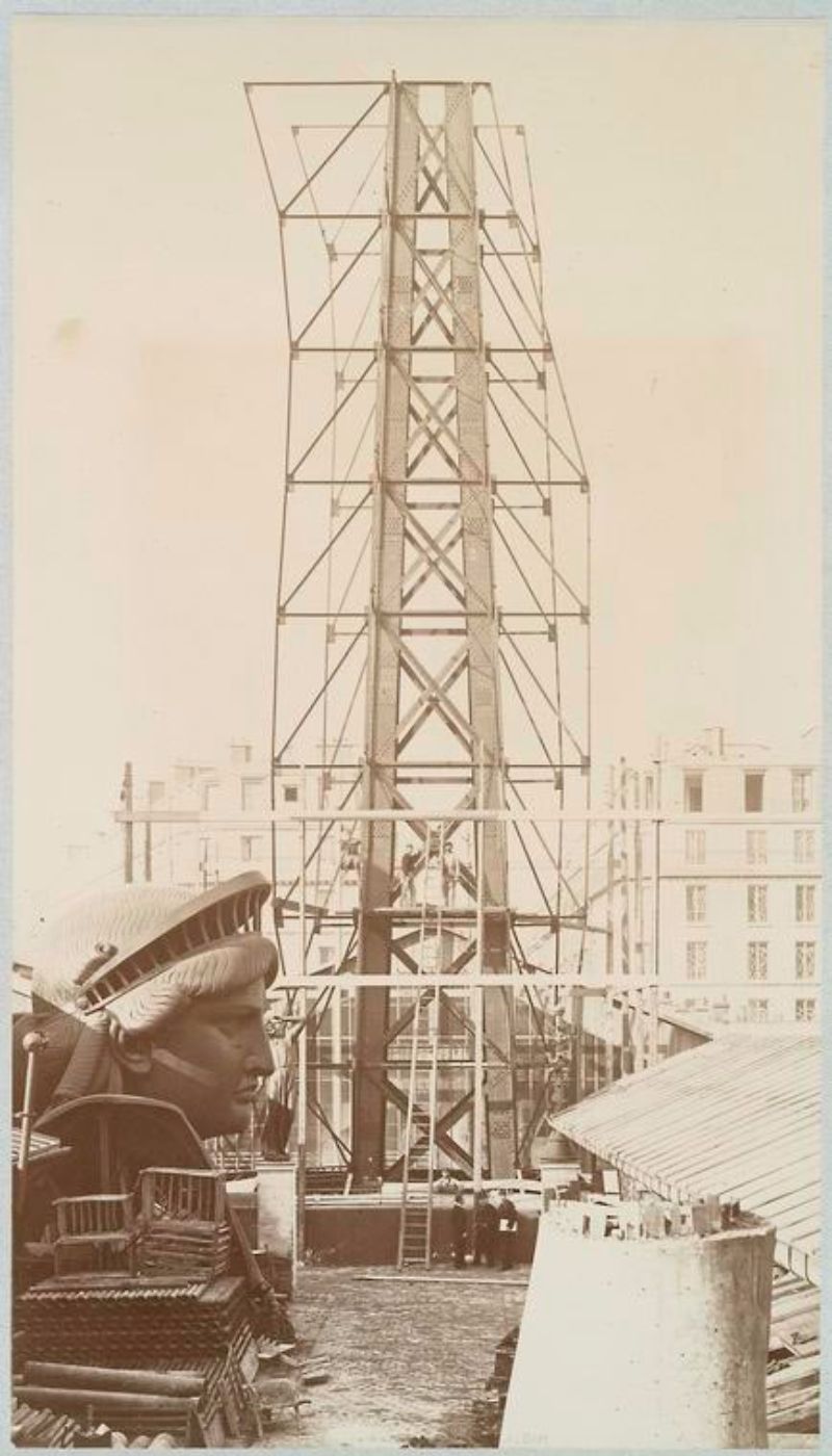 Statue of Liberty Under Construction See Incredible Photos of the