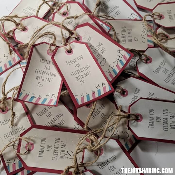 Thank You Gift Tags Free Printable Template The Joy Of Sharing