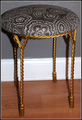 good luxe charm: easy diy reupholstery.