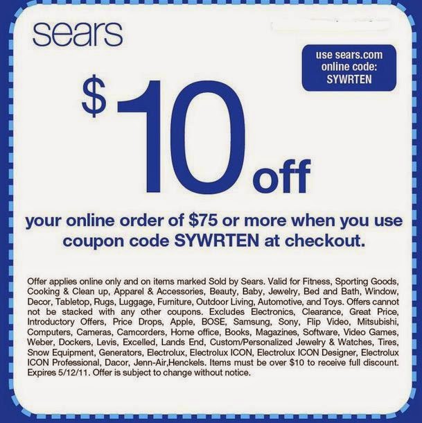 Sears Printable Coupons March 2015 Coupons Printable 2015