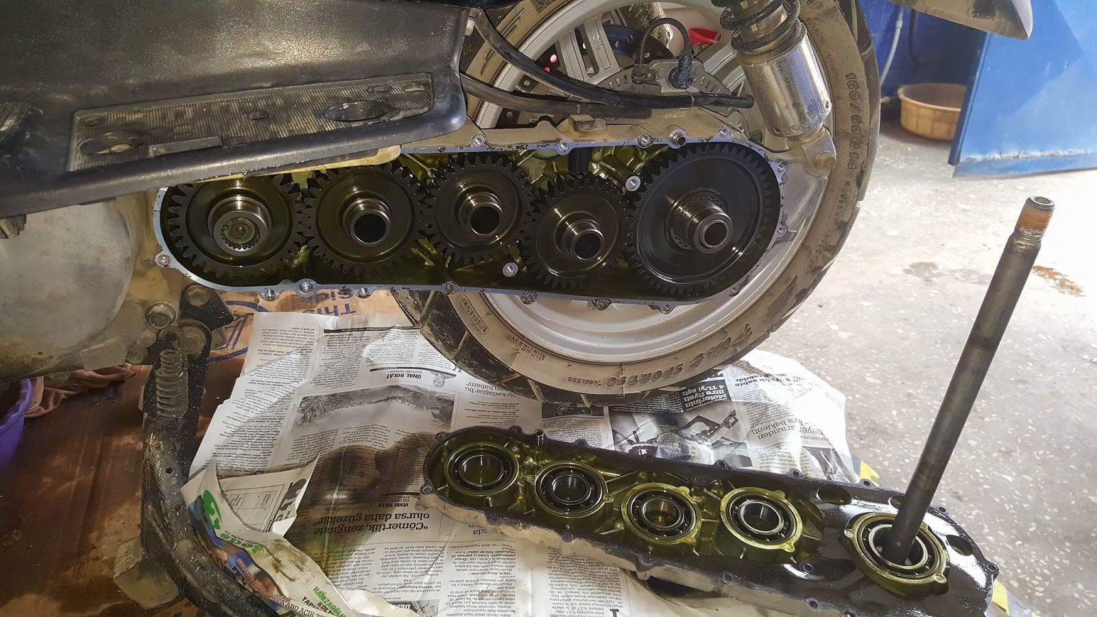 Двигатель Сузуки Бургман 650