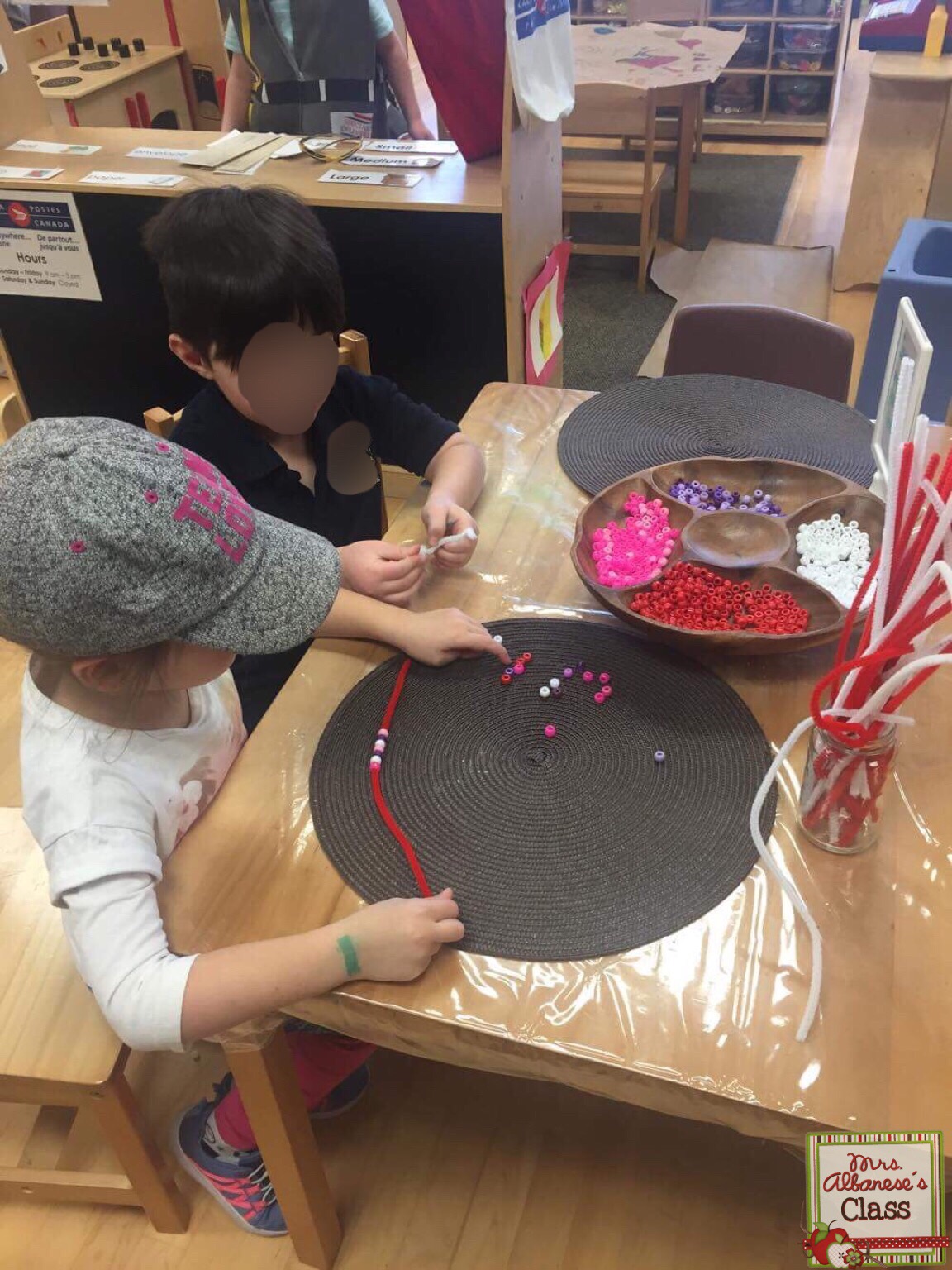 Weekly Wrap Up...Post Office, QR Codes and Hearts! Mrs. Albanese's