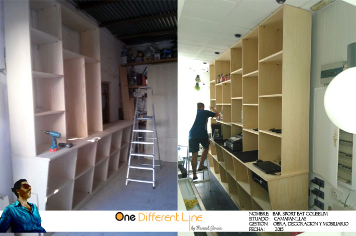 mueble bar, diseño y elaboración ~ Decoracion de Interiores y reformas