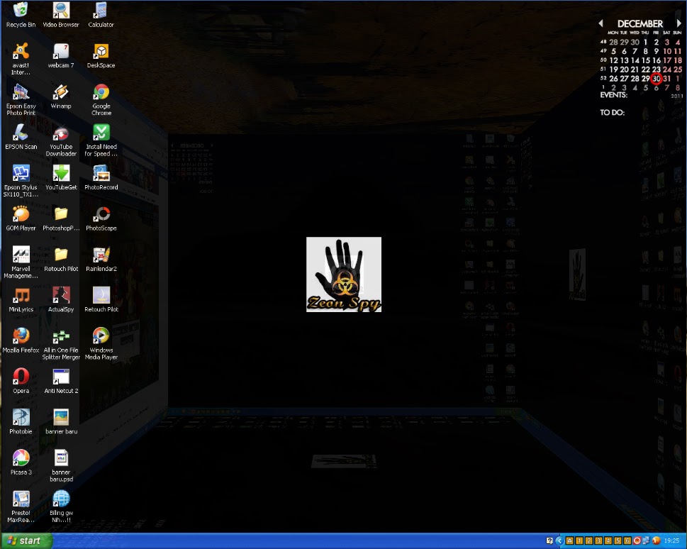 Deskspace Membuat Desktop Windows Berbentuk Kubus