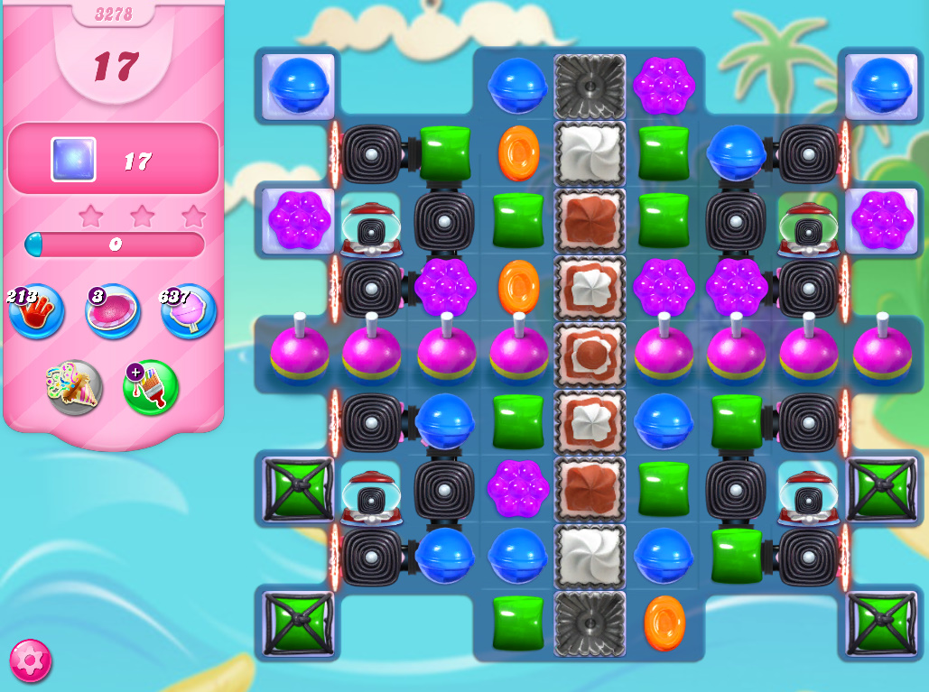 Candy Crush Saga level 3278 Candy Crush Saga level 3278