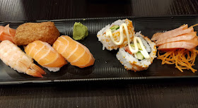 Okami Japanese Restaurant, Camberwell, sushi and sashimi