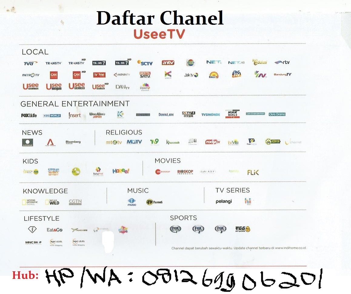 Daftar IndiHome MEDAN Paket Promo 2019