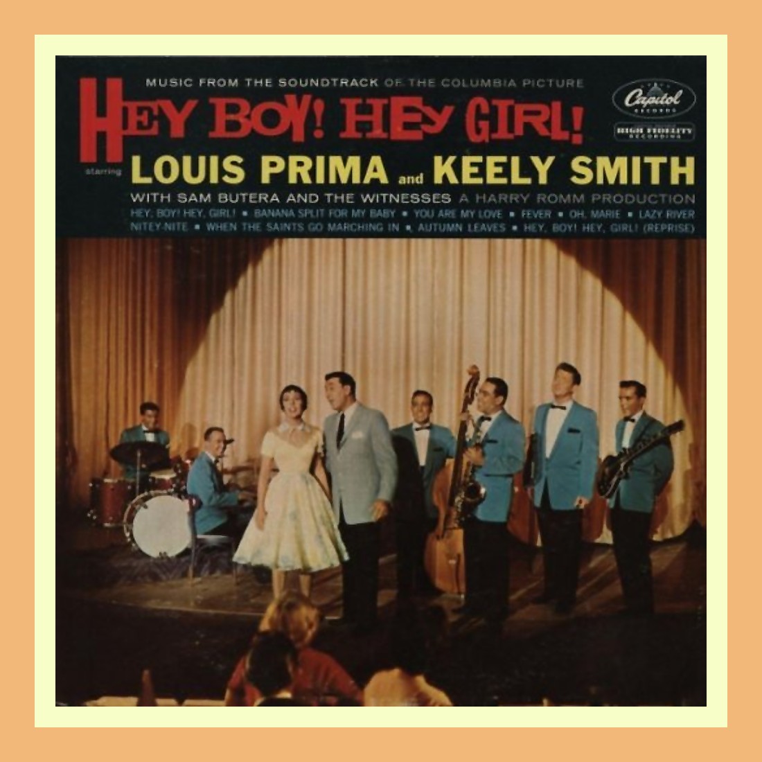 Louis Prima & Keely Smith With Sam Butera And The Witnesses - Las Vegas  Prima Style - Capitol Records