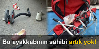 Kaldırıma çıkan aracın çarptığı bebek arabasındaki aslı feci şekilde can verdi