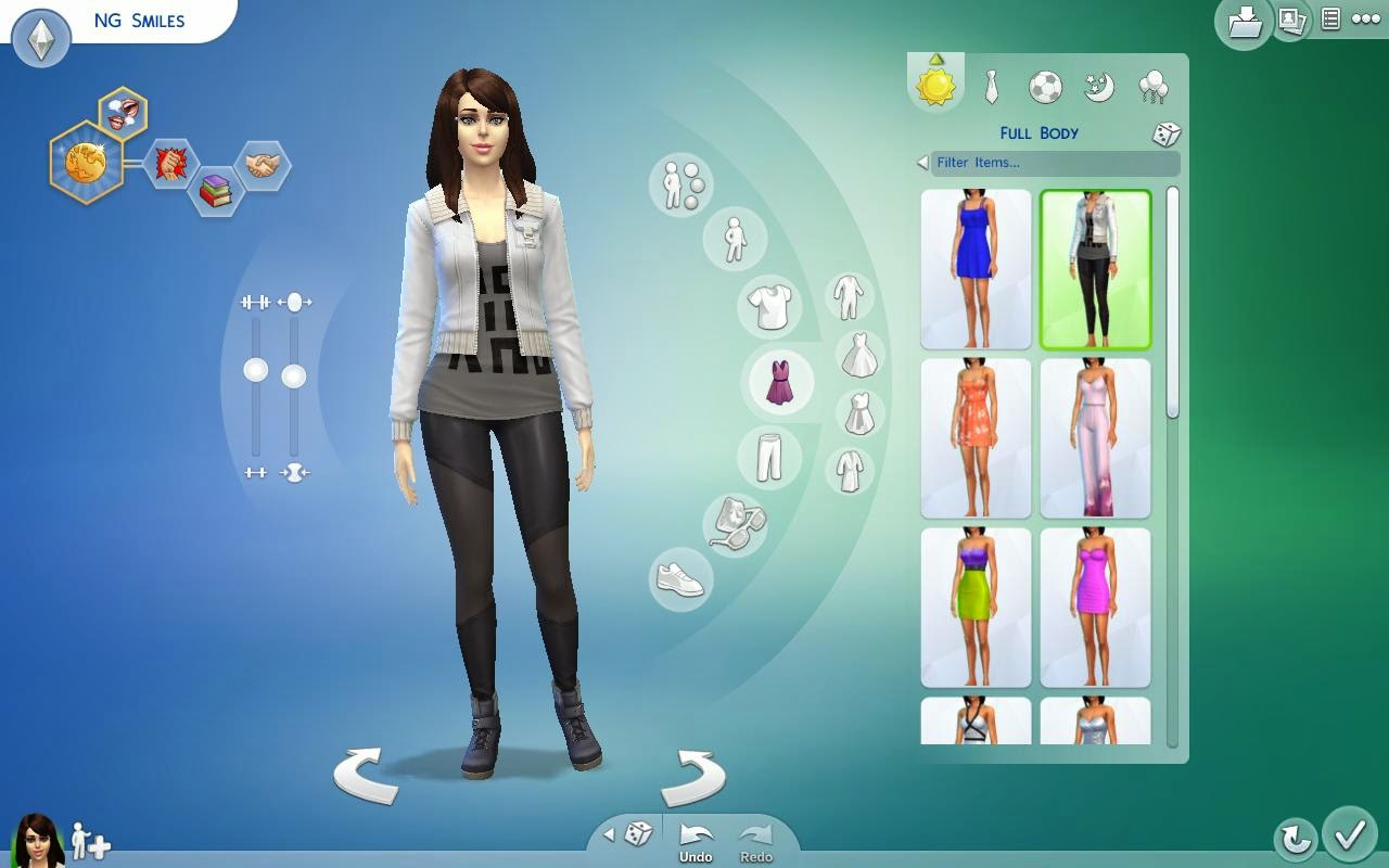 NG Sims 3: The Sims 4 Create A Sim Demo Screenshots