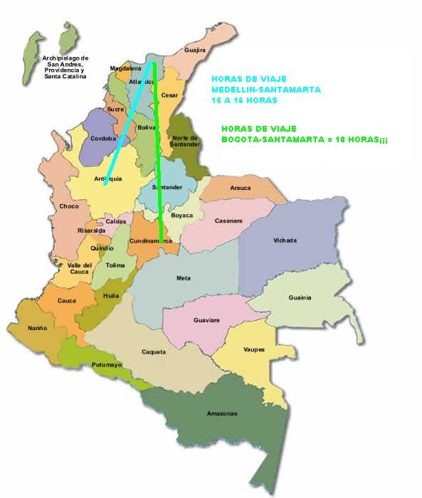 laura ximena medina: LA RUTA DEL SOL EN COLOMBIA