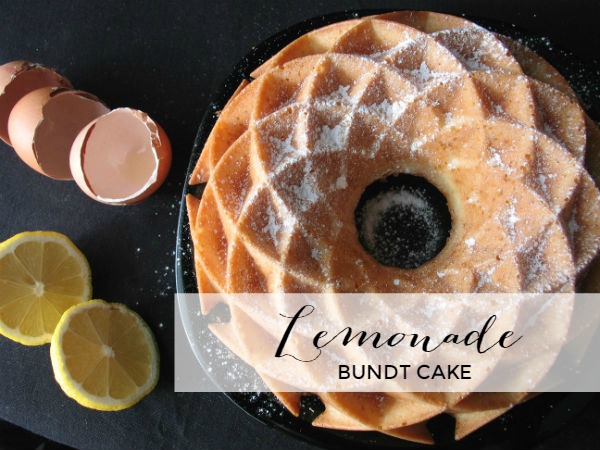 Bundt cake de limón
