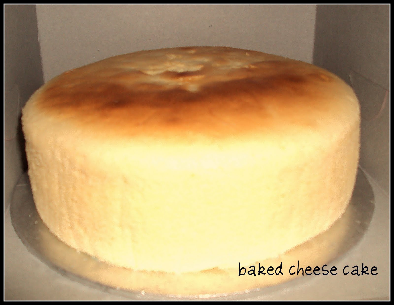 plain cheese kek