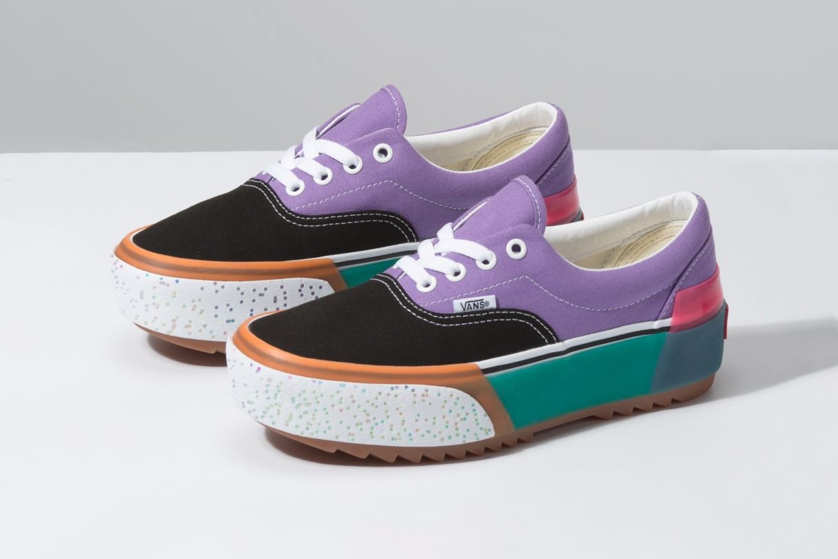 Vans "Stacked" Platform Sk8Hi and Era of the Sanquon