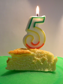 Garden muses-not another Toronto gardening blog fifth anniversary picture of Japanese cheesecake slice.jpg