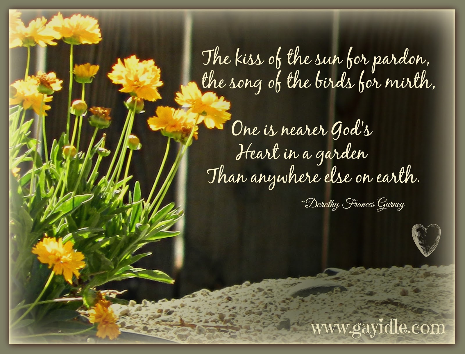 Captive Heart: Nearer God's Heart In a Garden