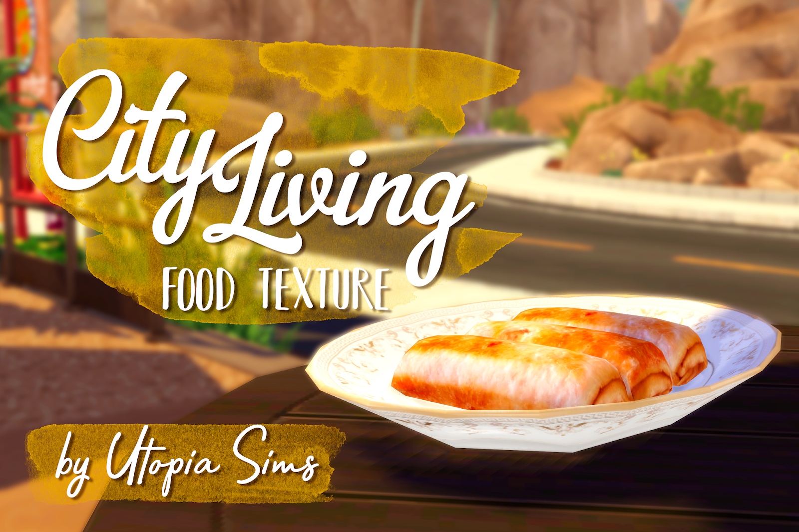 Utopia Sims "City Living" Food Texture