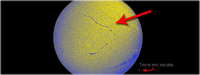 gigante filamento solar dia 27 de maio de 2015
