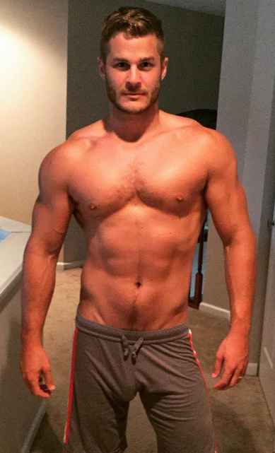 Austin Armacost Can't Keep His Clothes On.