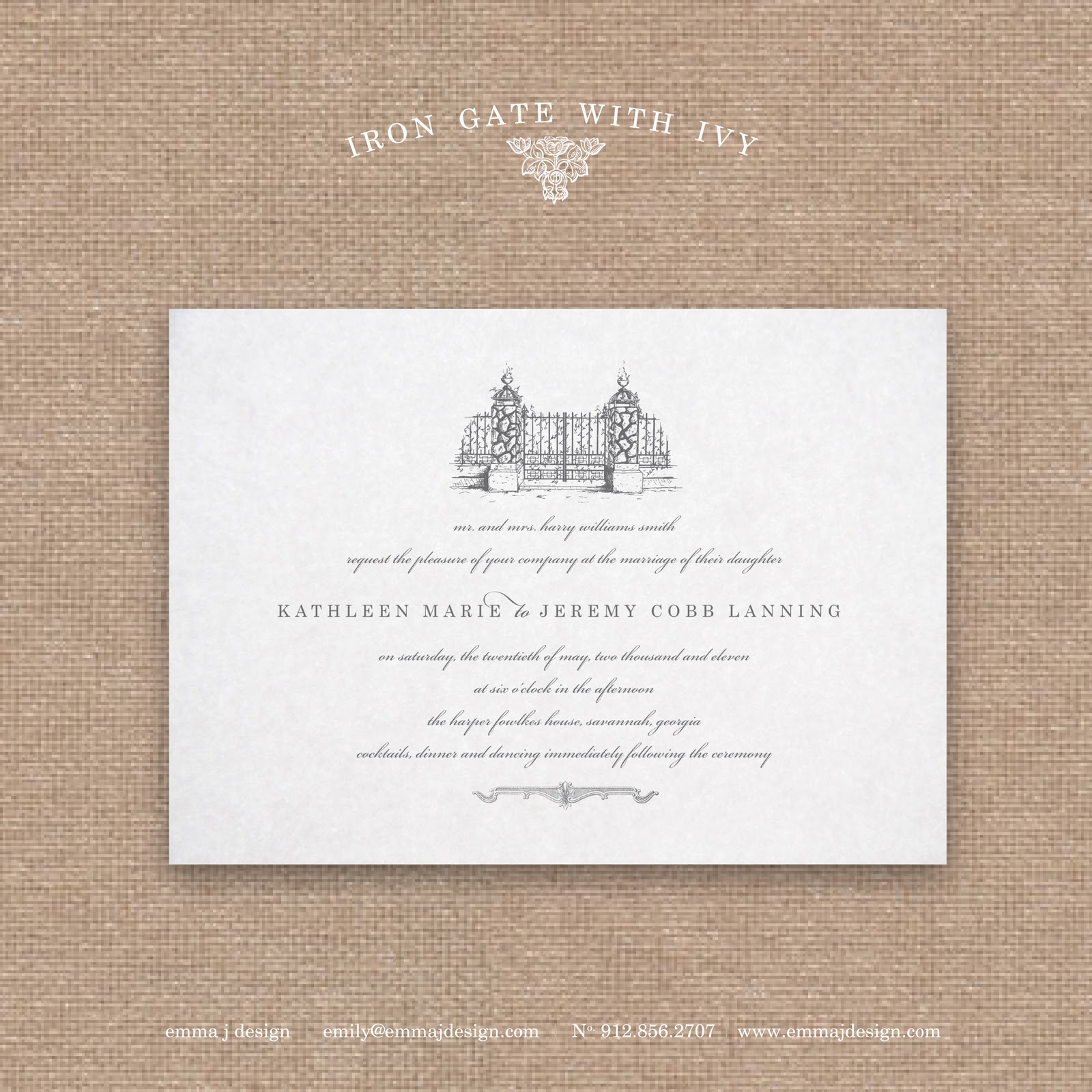 Savannah Designer, Emily McCarthy BLOG The Savannah Collection