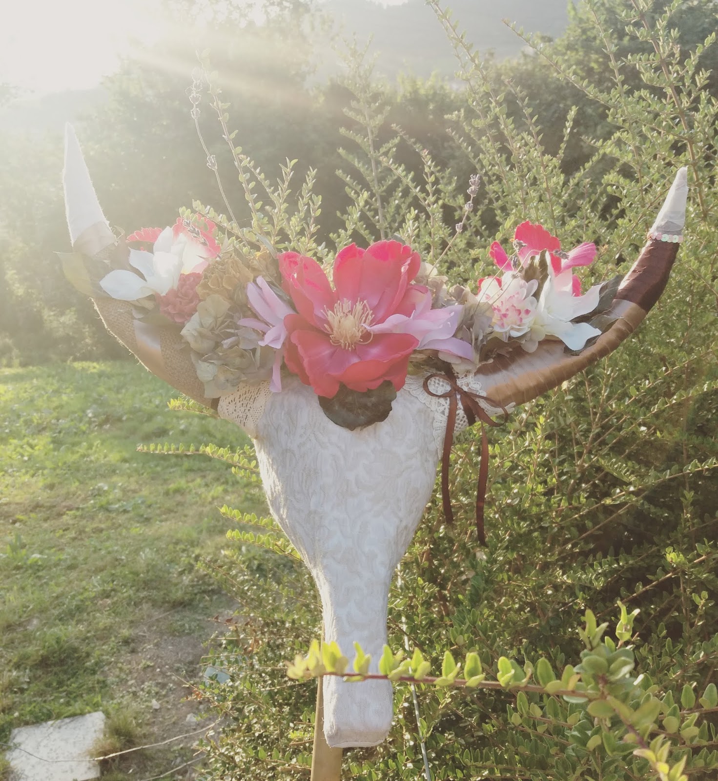 Nuestra versión de las CABEZAS DE RES DECORATIVAS